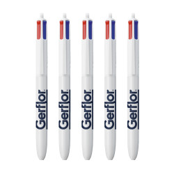 Lot de 5 stylos BIC 4 couleurs